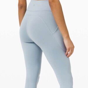 Lululemon- Invigorate tight in chambray (4) in 25in